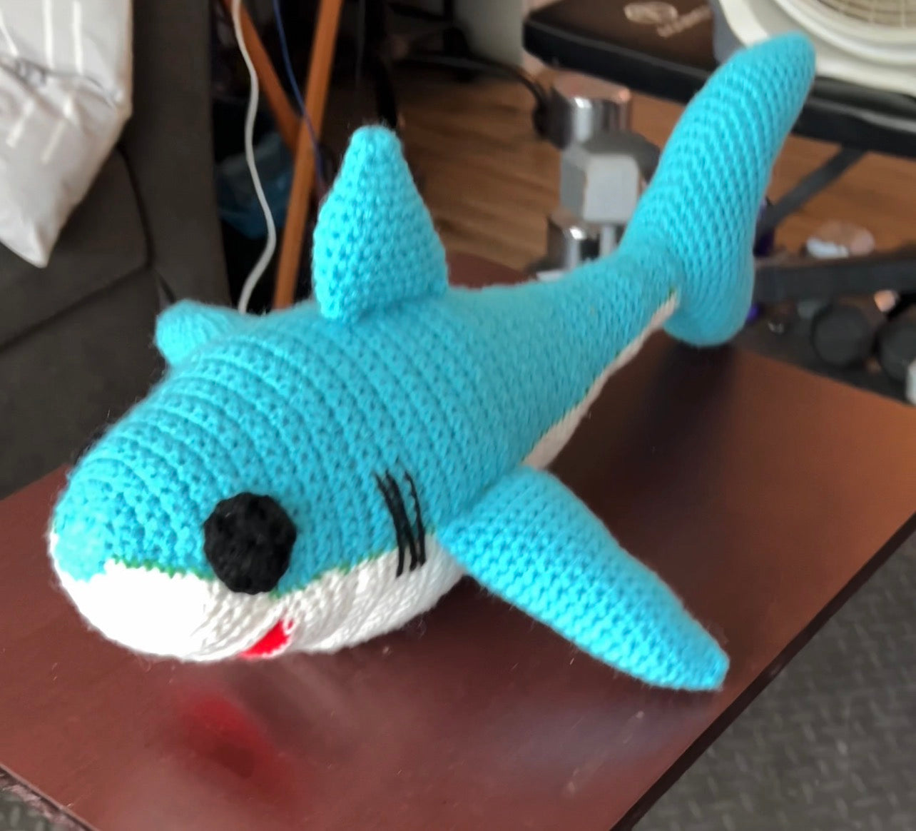 Crocheted Shark