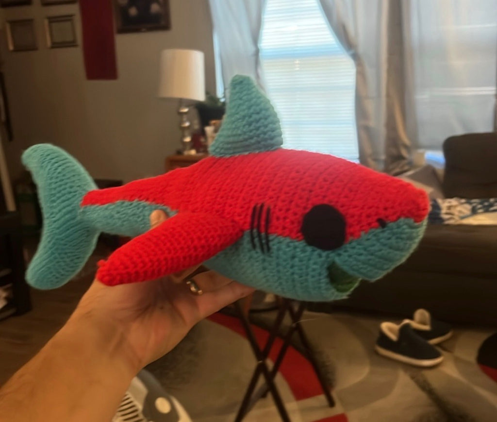 Crocheted Shark