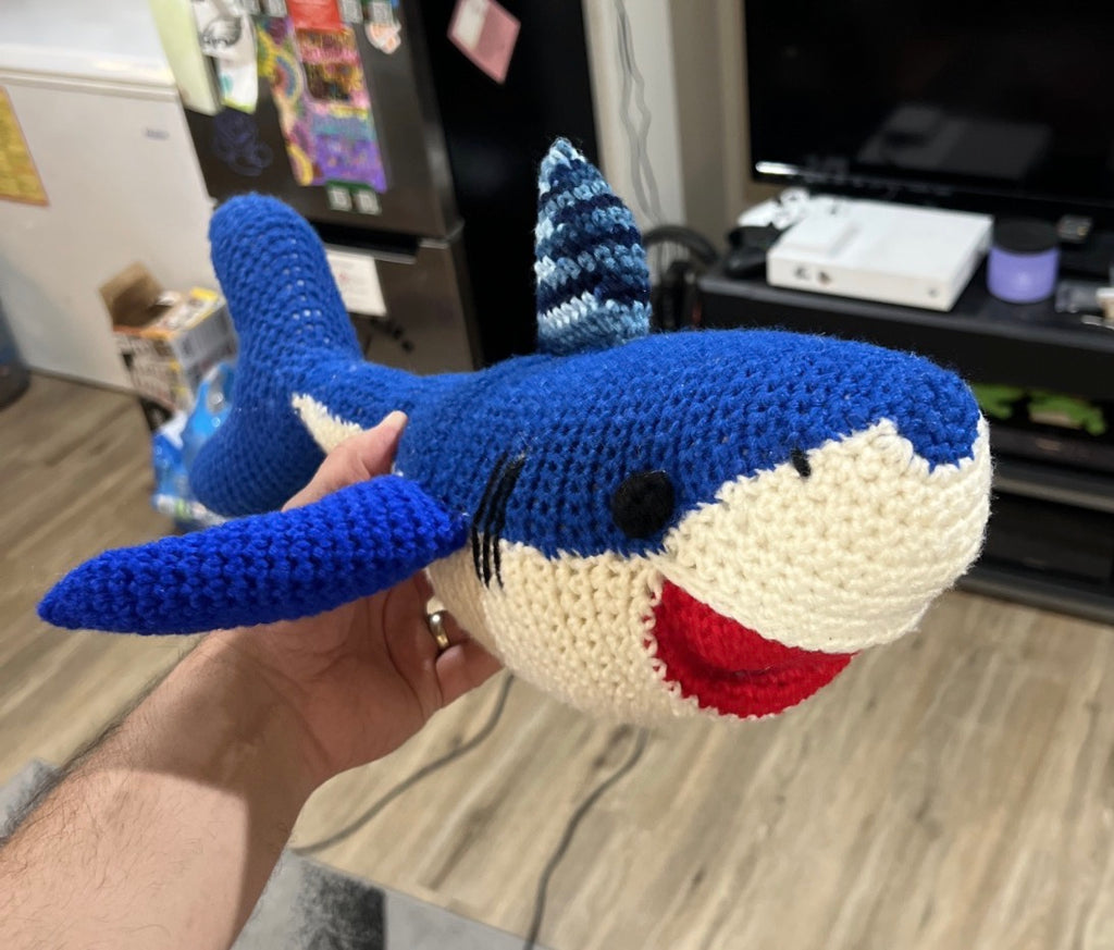 Crocheted Shark